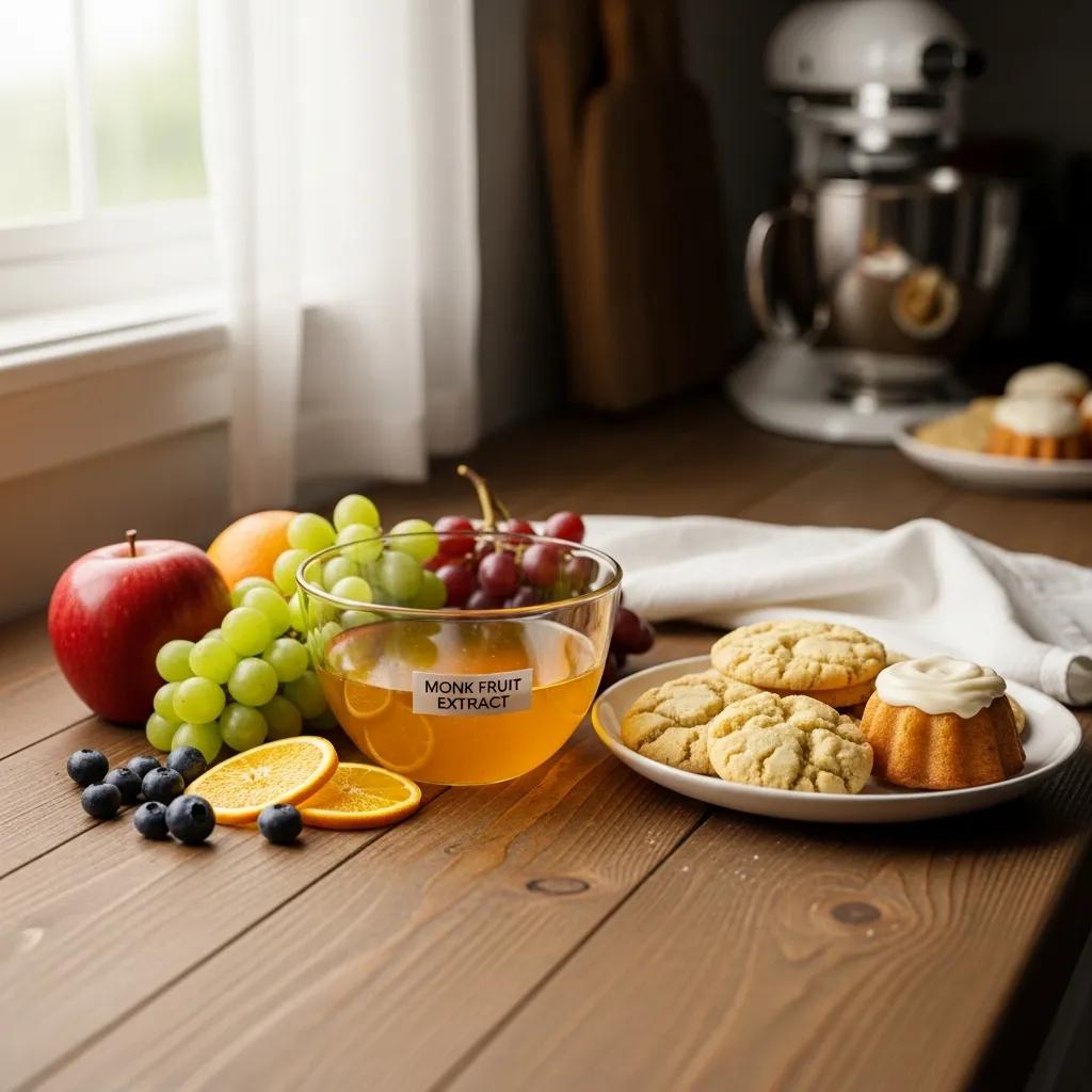 Natural Sweeteners for Baking and Beverages: Discover Monk Fruit Extract as Your Healthier Low-Sugar Partner