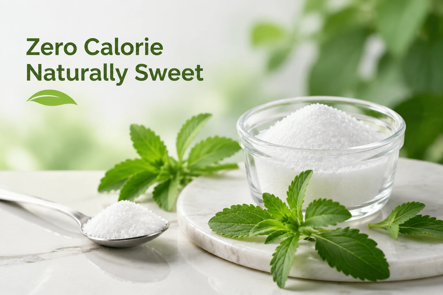 Zero-calorie natural sweetener; stevia extract available in stock from a top-three Chinese manufacturer