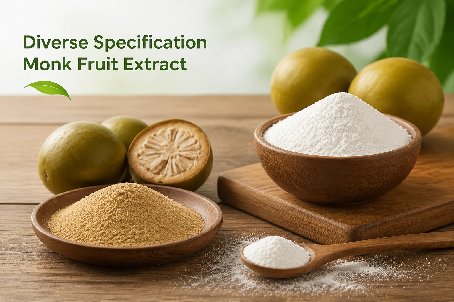Manufacturer of high-quality, diverse-specification Luo Han Guo (Monk Fruit) extract