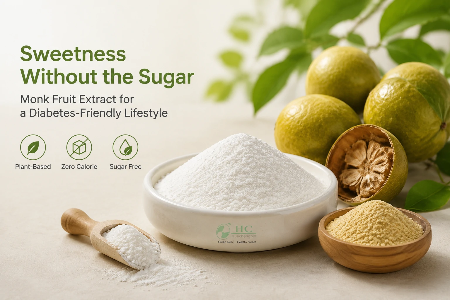 Huachengbio's Monk Fruit Extract